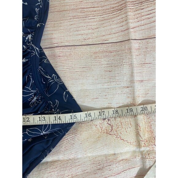 Nip Tuck Swimwear Women's Garden Line Foil Twist Swimsuit - 8 - Picture 8 of 14